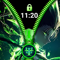 Zipper Lock Screen Wallpaper