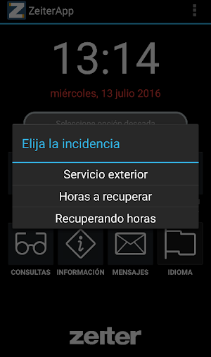 ZeiterApp3 Screenshot 2