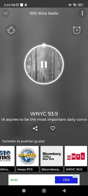 1010 Wins Radio New York Live Screenshot 2