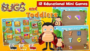 Toddler Games Age 2: Bugs Screenshot 0
