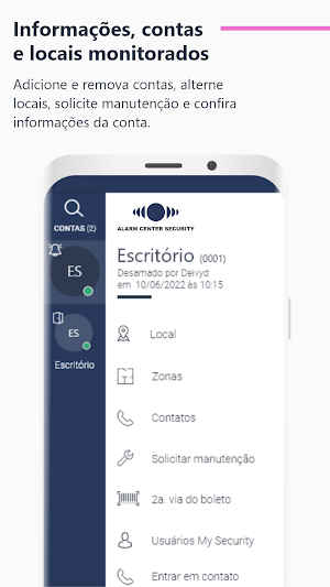 Alarm Center Screenshot 3