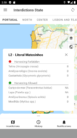 Bivalves@IPMA Screenshot 1