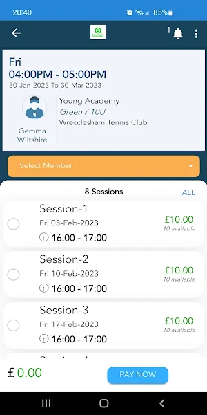Pin Point Tennis Screenshot 3