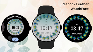 Peacock Feather Watch Face Screenshot 2