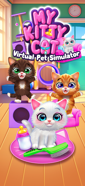 Pet Kitty Cat - Virtual Pets Screenshot 0
