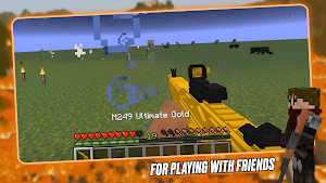 Weapons Mod for Minecraft 2024 Screenshot 0