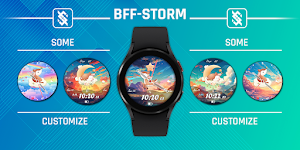 BFF4- Cute Deer watchface Screenshot 3