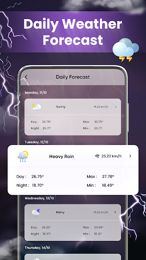Weather Radar & Forecast Screenshot 3