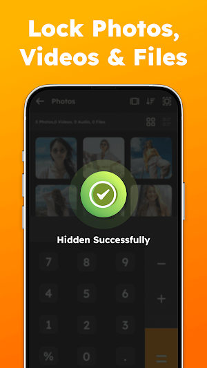 Calculator Lock - Photo Vault Screenshot 1