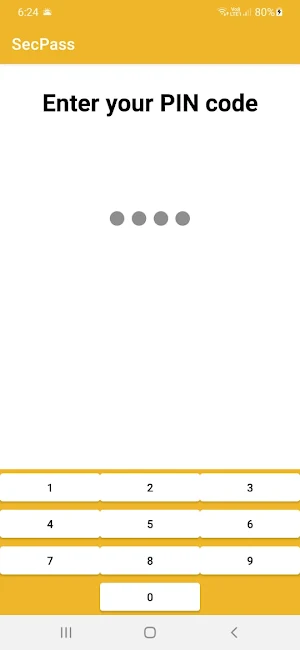 SecPass - password storage Screenshot 3