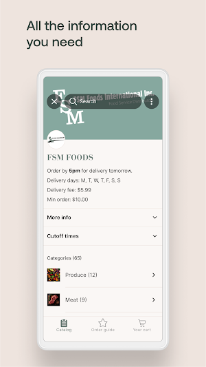 FSM Foods Screenshot 2