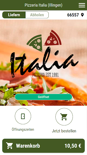 Pizzeria Italia Screenshot 0