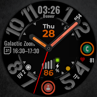 Analog Watch Face CUE136PLUS