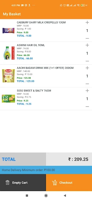 YSY Mart Screenshot 1