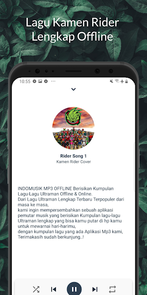 Lagu Kamen Rider Offline Mp3 Screenshot 3