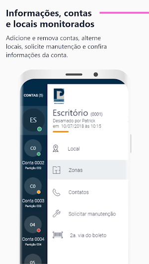 Poliservice Alarme Screenshot 3