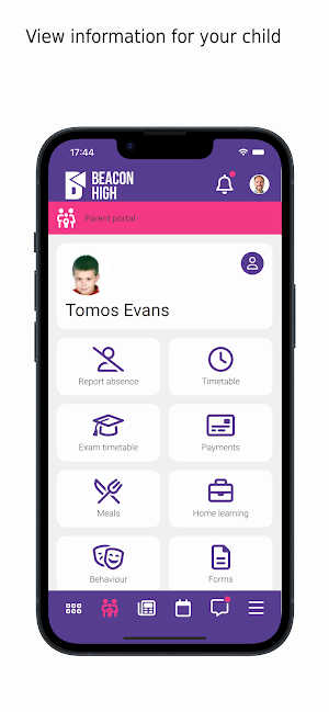 Beacon High App Screenshot 2