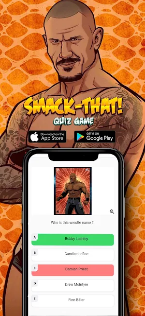 SMACK-THAT! WWE Quiz Games Screenshot 3
