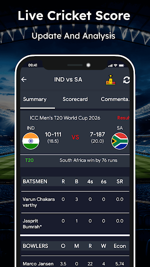 Live Cricket TV HD Screenshot 2