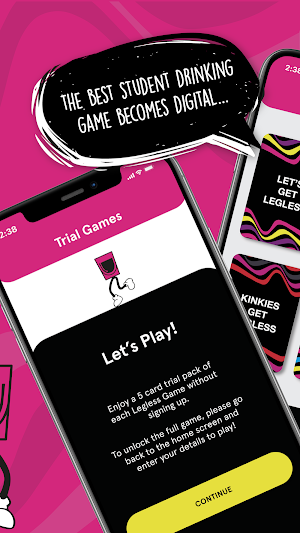 Leglapp Screenshot 1