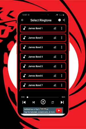 James Bond Ringtones Screenshot 2