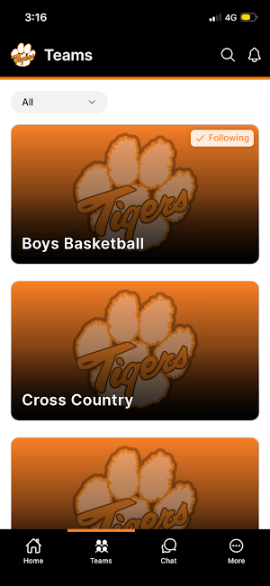 Roseville High School Tigers Screenshot 1