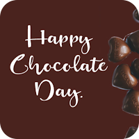Chocolate Day Greeting Cards.