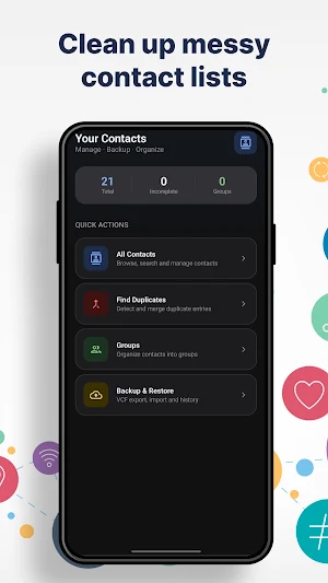Contact Backup & Manager Screenshot 0