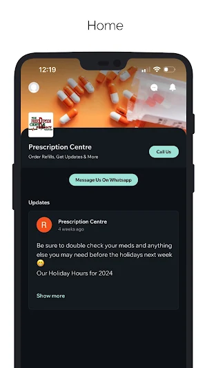 Prescription Centre Screenshot 1