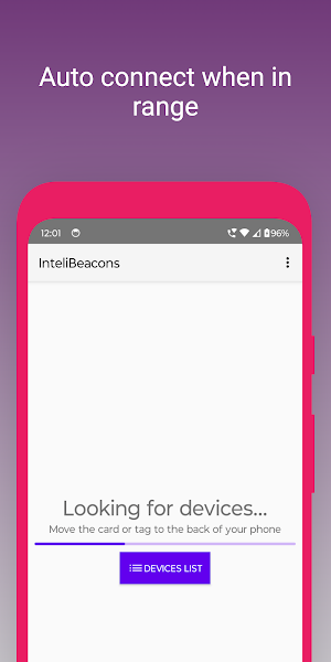 InteliBeacons Screenshot 2