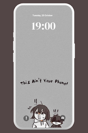 Get Off of My Phone Wallpaper Screenshot 0