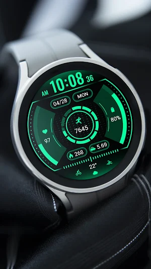 Green Eye Protection ZKinWatch Screenshot 2