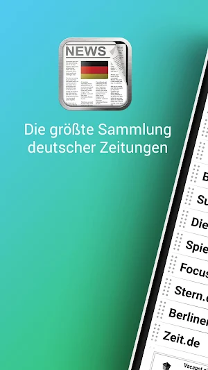 Deutsche Zeitungen Screenshot 0