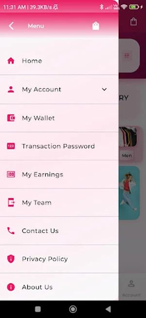 Fashion App Screenshot 1