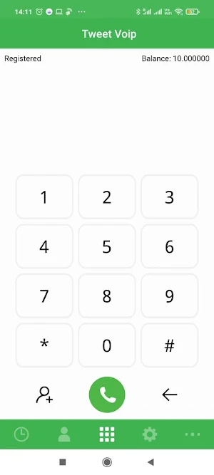 Tweet VoIP Screenshot 2