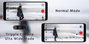 Portrait Mode Video Camera - DSLR HD Triple Camera Screenshot 3