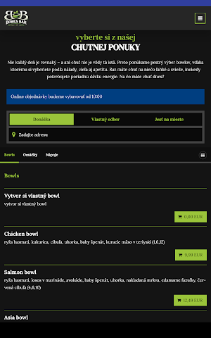 Bowls Bar Fresh Screenshot 2