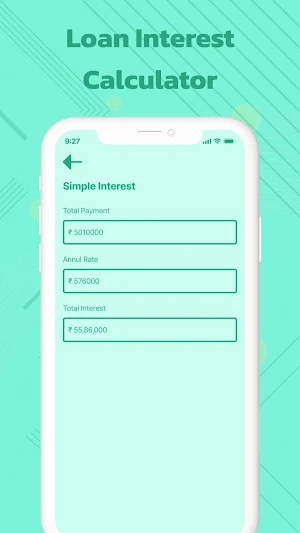Loan Tool - EMI Calculator App Screenshot 2