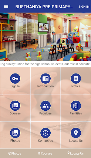 BUSTHANIYA PRE-PRIMARY SCHOOL Screenshot 1