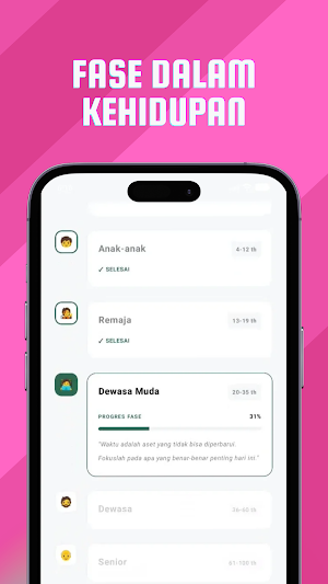 Life Journey Tracker Screenshot 2