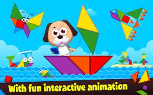 Marbel Tangram - Creative Brain Puzzle Screenshot 3