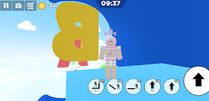 Alphabet land parkour obby Screenshot 0