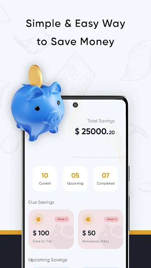 52 Week Money Saving Challenge Screenshot 1
