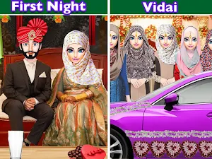 Hijab Muslim Wedding Girl Big Arranged Marriage Screenshot 1