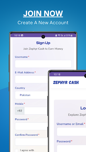 Zephyr Cash Screenshot 1