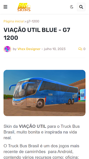 Skins Bus Sim Brasil BSB Screenshot 1