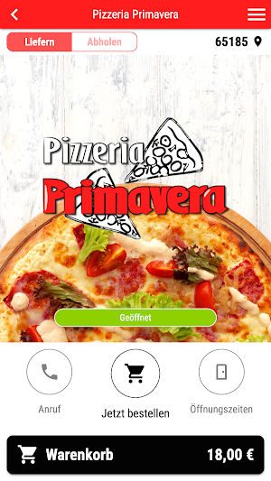 Pizzeria Primavera Screenshot 0