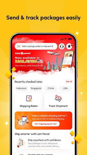 Lion Parcel Screenshot 1