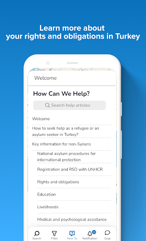 UNHCR Turkey Screenshot 3