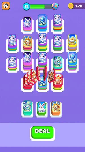 Monster Card Sort Screenshot 1